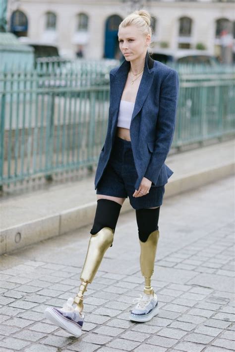 prothetic leg gucci|Lauren Wasser, fashion’s “Girl with the Golden Legs”, is making .